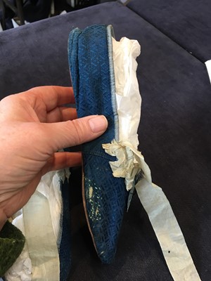 Lot 92 - Four pairs of slippers, 1810-1820