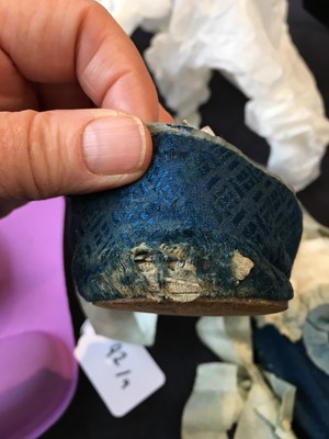 Lot 92 - Four pairs of slippers, 1810-1820