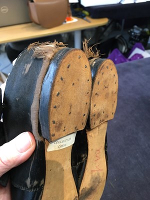 Lot 118 - A group of footwear, 1800-1880s