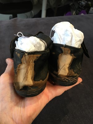 Lot 118 - A group of footwear, 1800-1880s