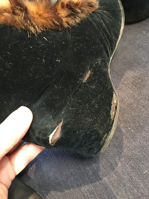 Lot 118 - A group of footwear, 1800-1880s