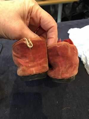 Lot 118 - A group of footwear, 1800-1880s