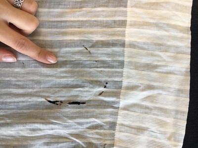 Lot 69 - A morning robe and chemise, 1820s