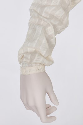 Lot 69 - A morning robe and chemise, 1820s