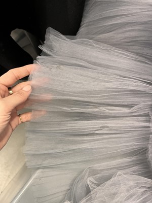 Lot 327 - A lilac tulle ball gown, circa 2016