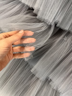 Lot 327 - A lilac tulle ball gown, circa 2016