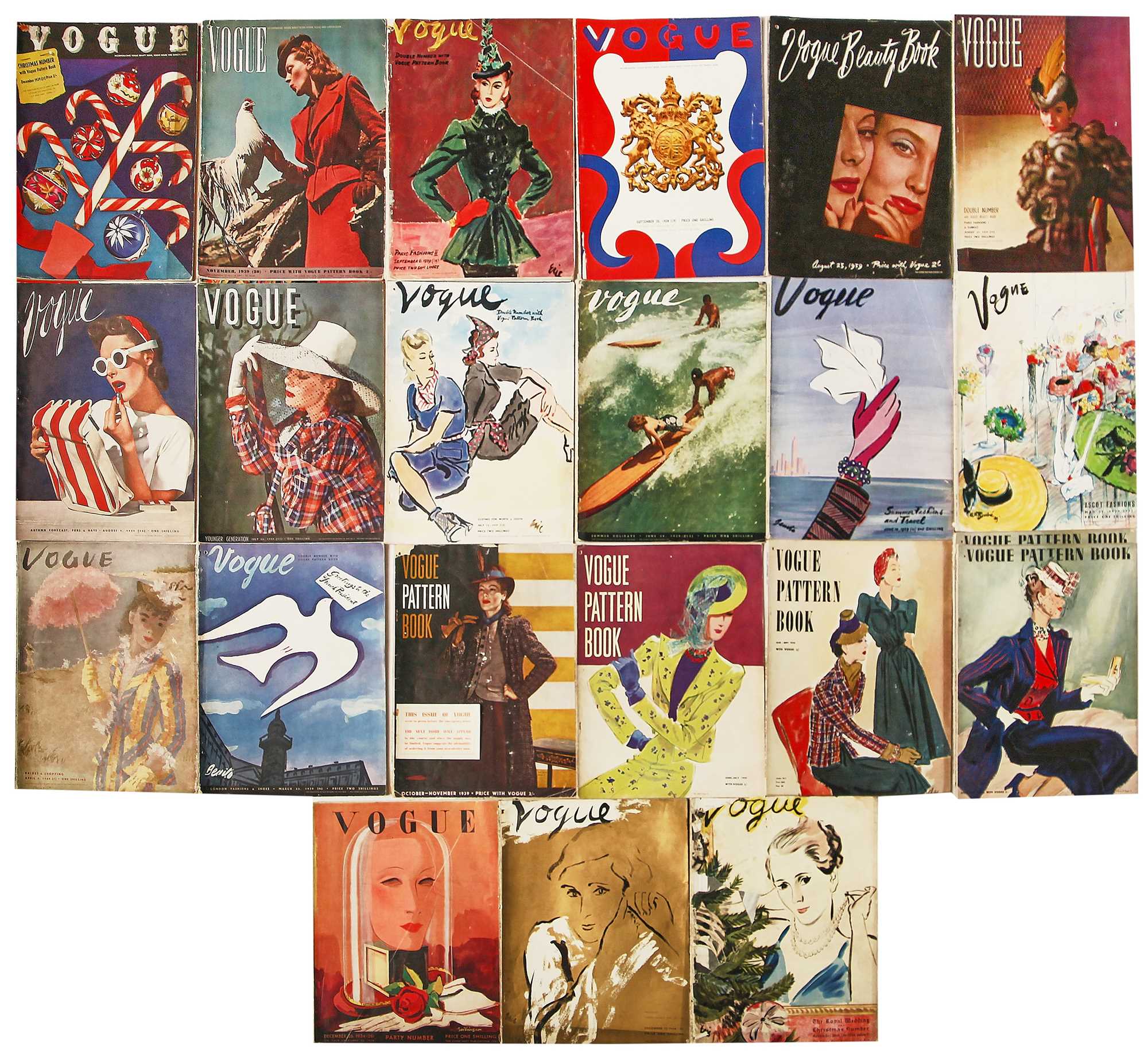 Click for high resolution Lot 9 - British Vogue 1939