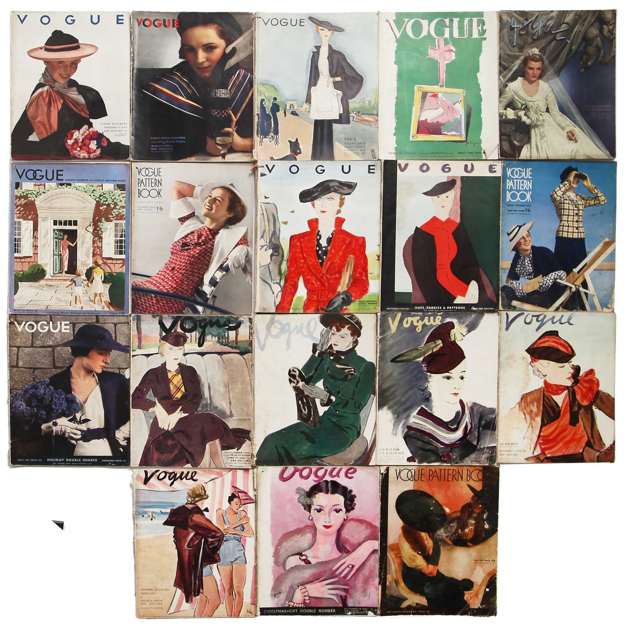 Click for high resolution Lot 4 - British Vogue 1934