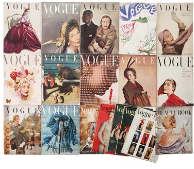 Lot 19 - British Vogue, 1949, complete run