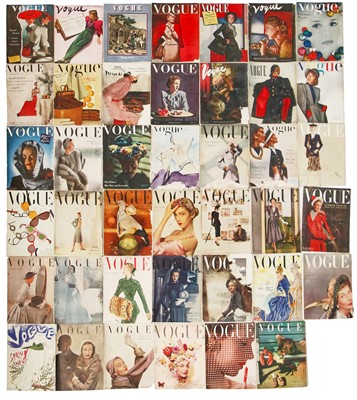 Lot 20 - British Vogue, 1940s incomplete runs