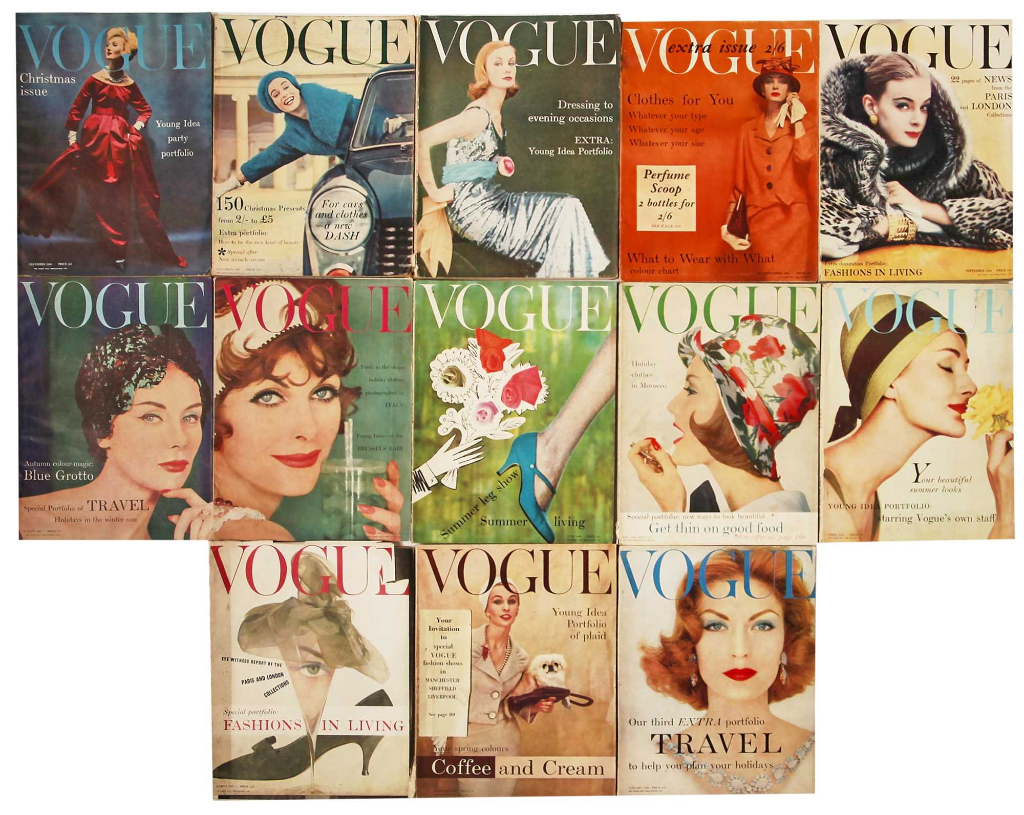 Lot 30 - British Vogue, 1958