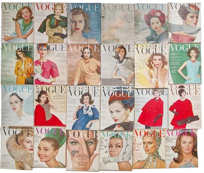 Lot 39 - American Vogue 1960 near complete run