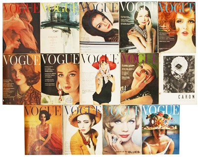 Lot 42 - British Vogue 1962, near complete run