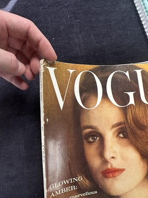 Lot 42 - British Vogue 1962, near complete run