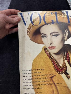 Lot 42 - British Vogue 1962, near complete run