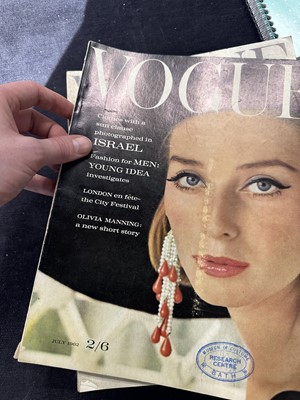 Lot 42 - British Vogue 1962, near complete run