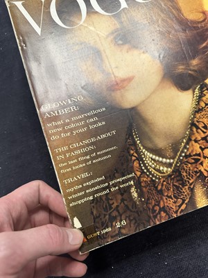 Lot 42 - British Vogue 1962, near complete run