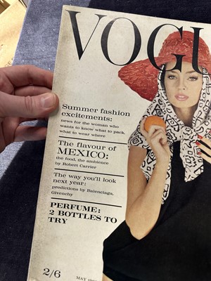 Lot 42 - British Vogue 1962, near complete run