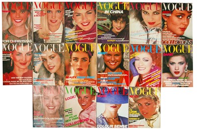 Lot 59 - British Vogue 1979, complete run