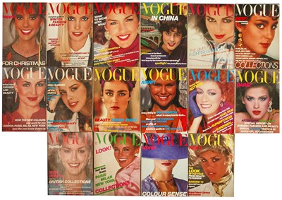 Lot 60 - British Vogue 1979, complete run