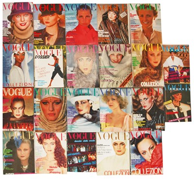 Lot 62 - Vogue Italia 1974 to 1979