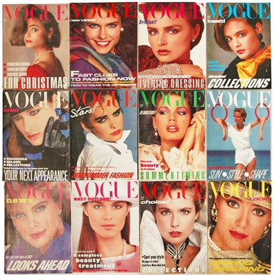 Lot 66 - British Vogue 1983, complete run