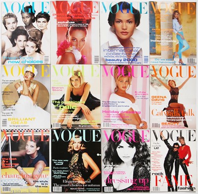 Lot 71 - British Vogue 1992, complete run