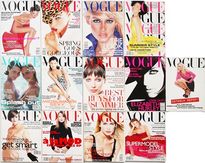 Lot 73 - British Vogue 1995, complete run