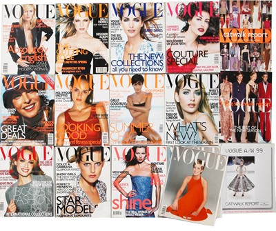 Lot 75 - British Vogue 1997, complete run