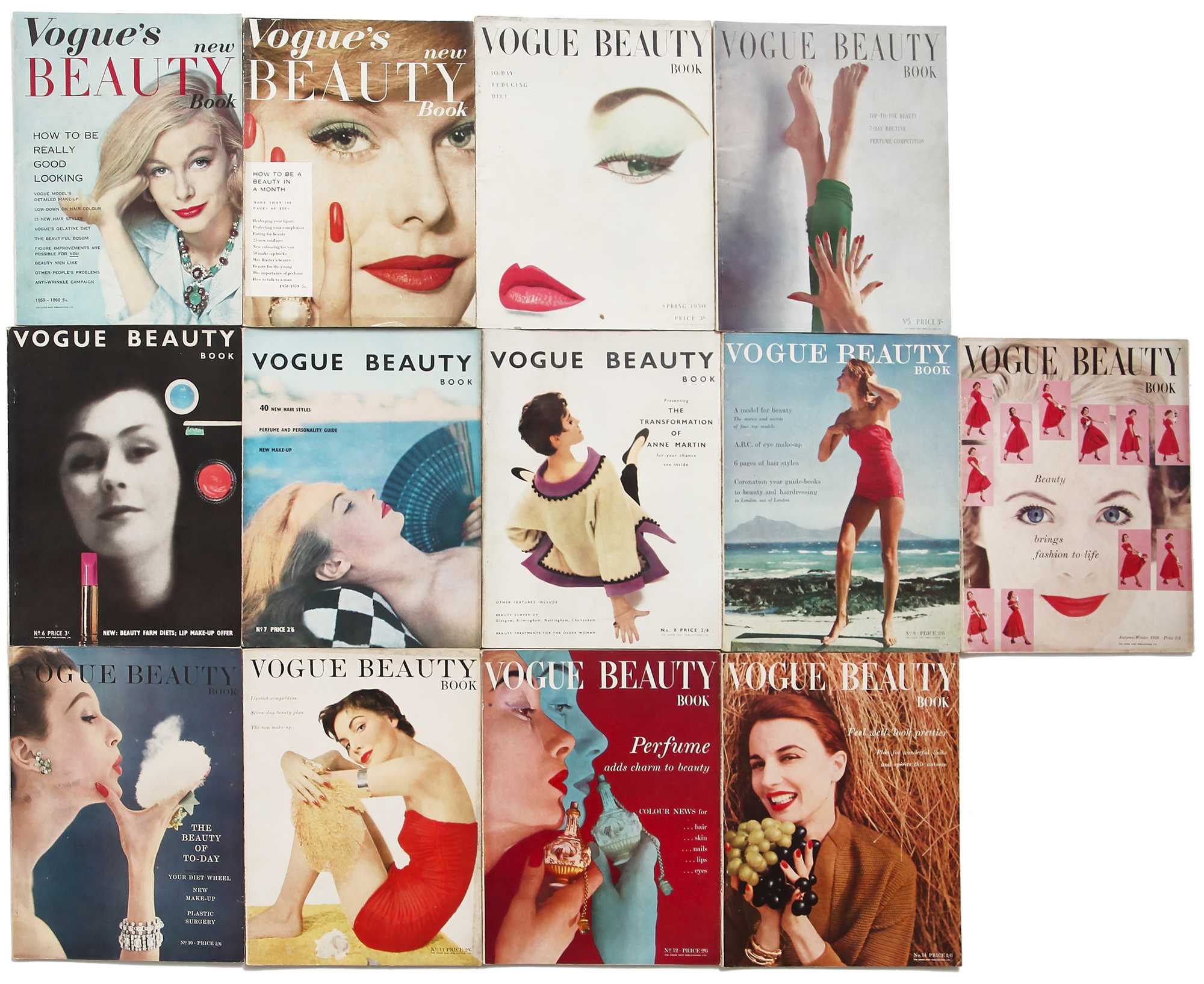 Click for high resolution Lot 33 - Vogue Beauty Books 1950 -1960