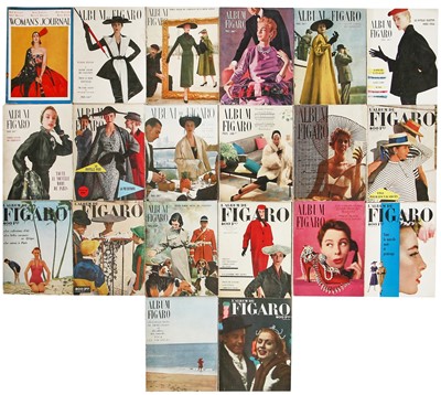 Lot 21 - Album du Figaro and l'Officiel, dating from the 1940s