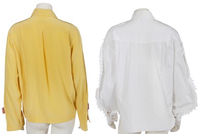 Lot 156 - Two Chanel by Karl Lagerfeld blouses, 2010s