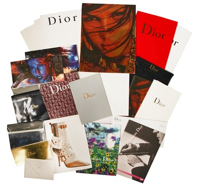 Lot 104 - A group of Christian Dior by John Galliano promotional materials for accessories and jewellery, mainly 2000-2010