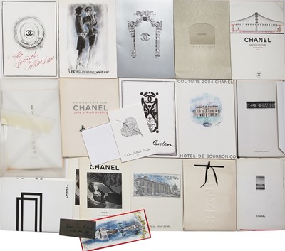 Lot 109 - A group of Chanel invitations and programmes, 1990s-2000s