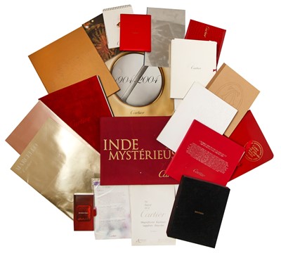 Lot 110 - A group of Cartier lookbooks and photographic materials, 2000s