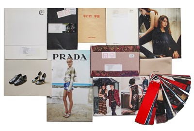 Lot 120 - Prada and Miu Miu, lookbooks and invitations