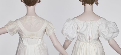 Lot 72 - A rare white cotton chemisette, 1815-20