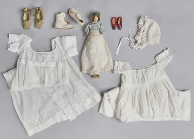 Lot 28 - A group of baby clothing and accessories, 1800s-30s