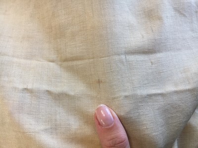 Lot 61 - Woven drawloom stole, probably Norwich, circa 1810