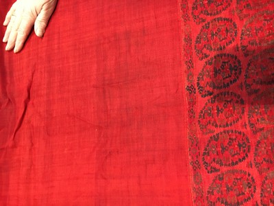 Lot 38 - A woven kashmir stole, early 19th century