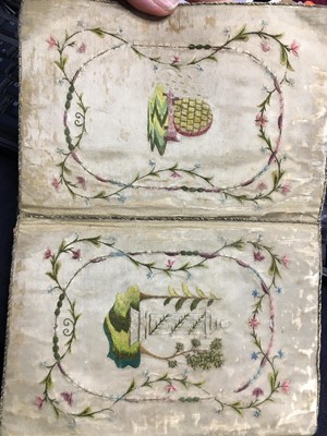 Lot 35 - A group of reticules and purses, early 19th century