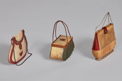 Lot 108 - Three bags, 1800-1820s