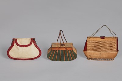 Lot 108 - Three bags, 1800-1820s