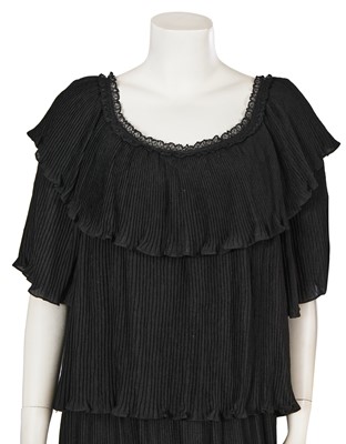 Lot 552 - A group of Mary Quant's own Mary Quant silk chiffon garments, early 1970s