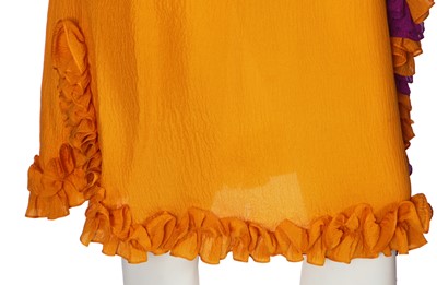 Lot 552 - A group of Mary Quant's own Mary Quant silk chiffon garments, early 1970s