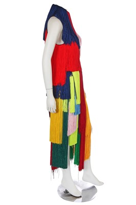 Lot 194 - A Halpern fringe dress, Spring-Summer 2021