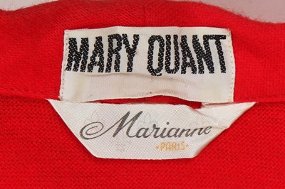 Lot 551 - Mary Quant's own Mary Quant hot pants ensemble, 1971