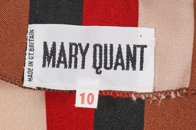 Lot 546 - A group of Mary Quant's own Mary Quant garments, mainly 1970s