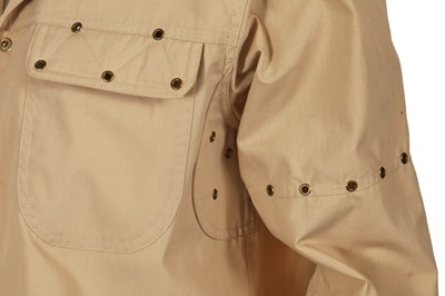 Lot 555 - Two of Mary Quant's army-inspired knit ensembles, late 1960s