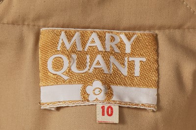 Lot 555 - Two of Mary Quant's army-inspired knit ensembles, late 1960s